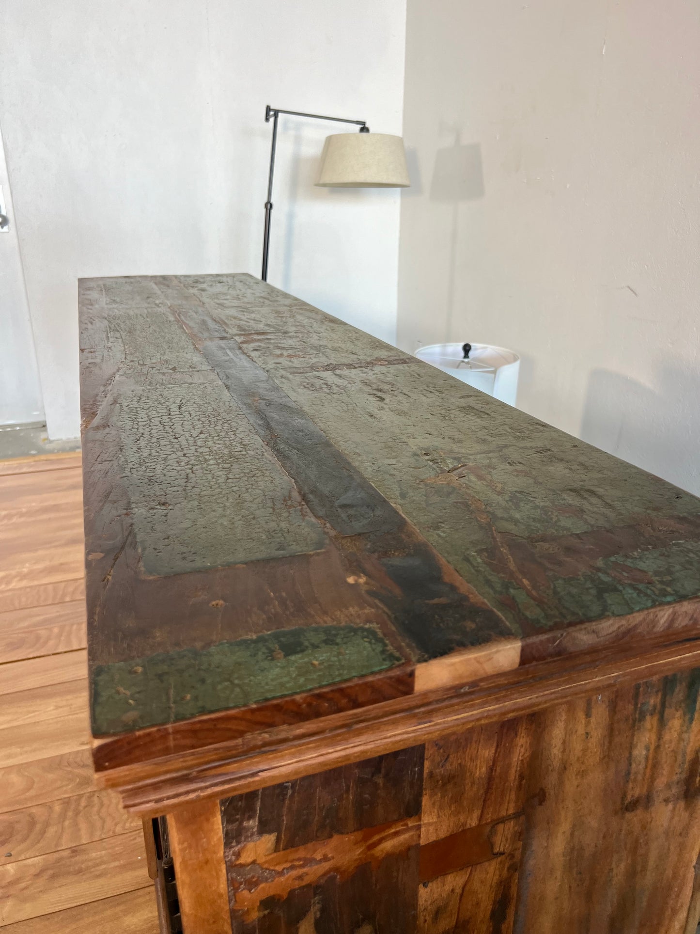 NEW Solid Reclaimed Mango Wood Sideboard Cabinet