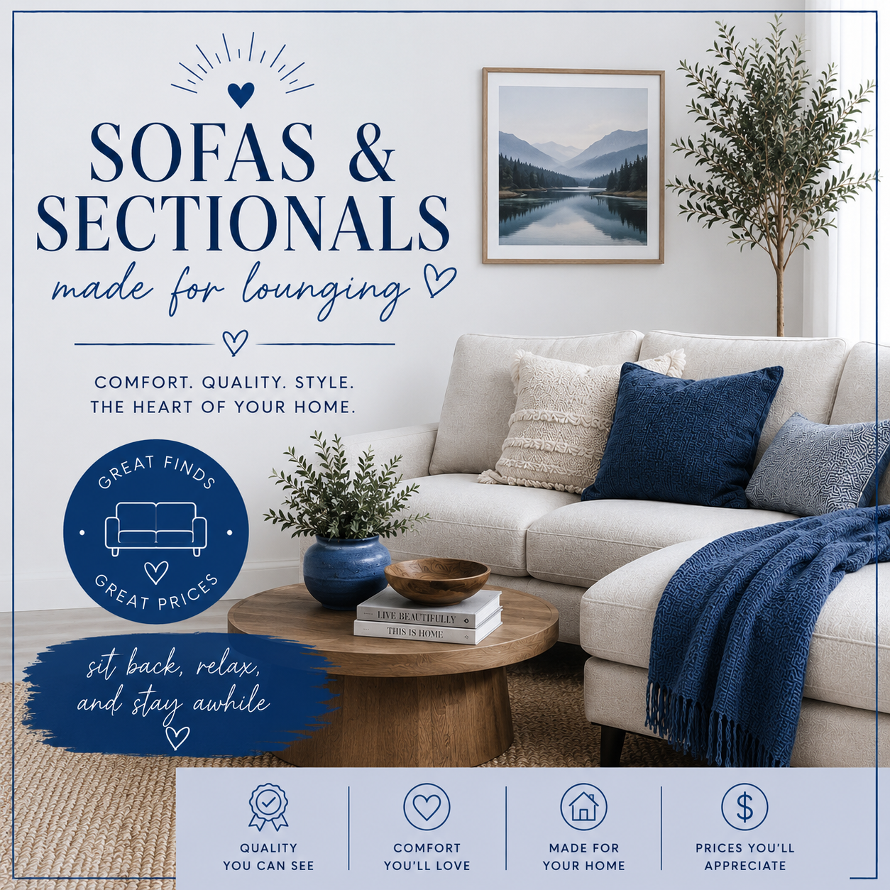 Sofas/Sectionals