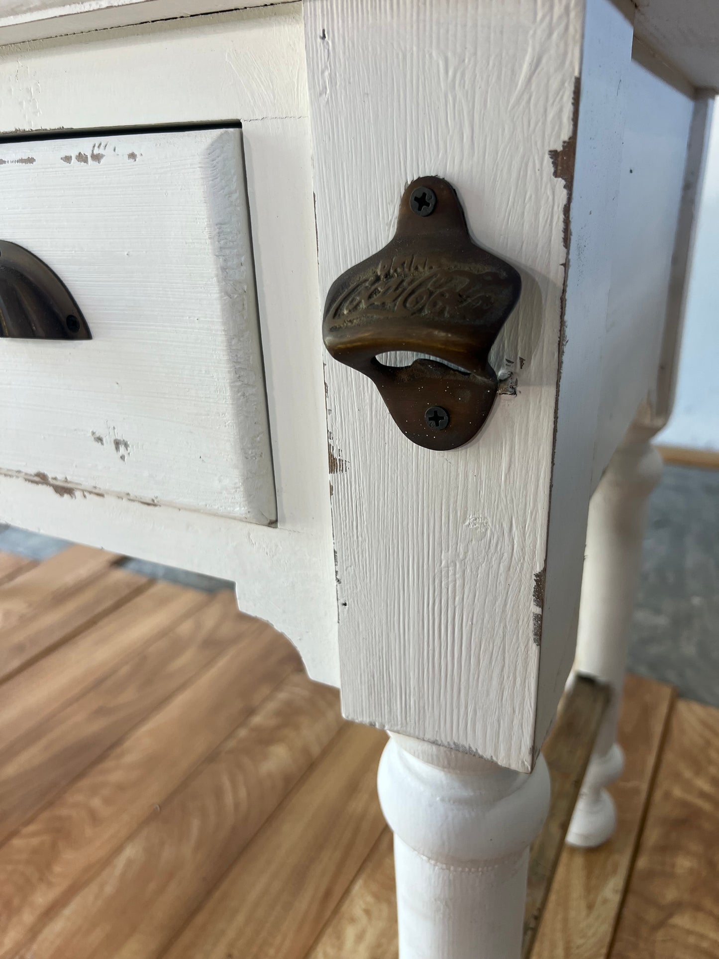 NEW Farmhouse Kitchen Islamd with Marble Top