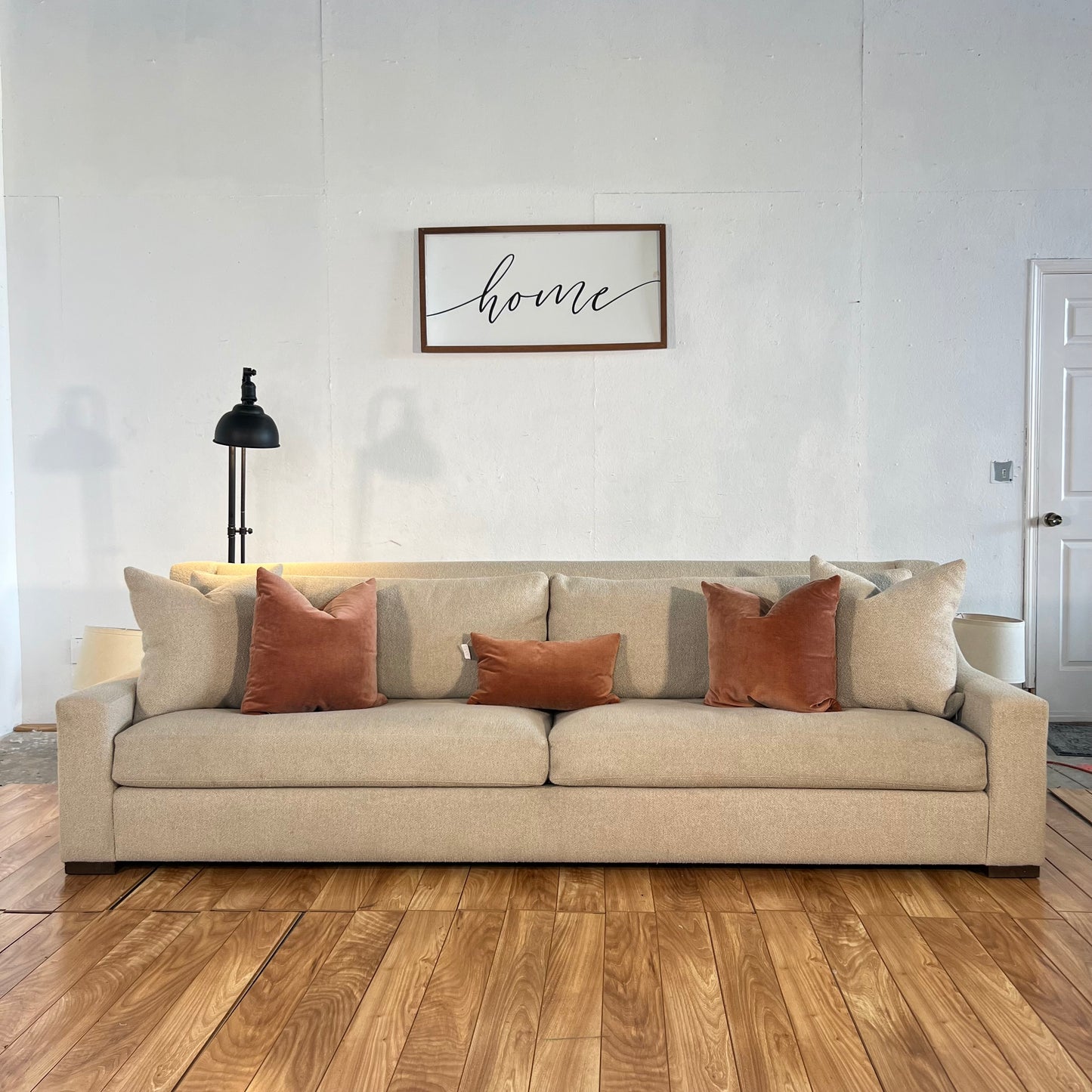 Restoration Hardware Modena Track Arm Sofa