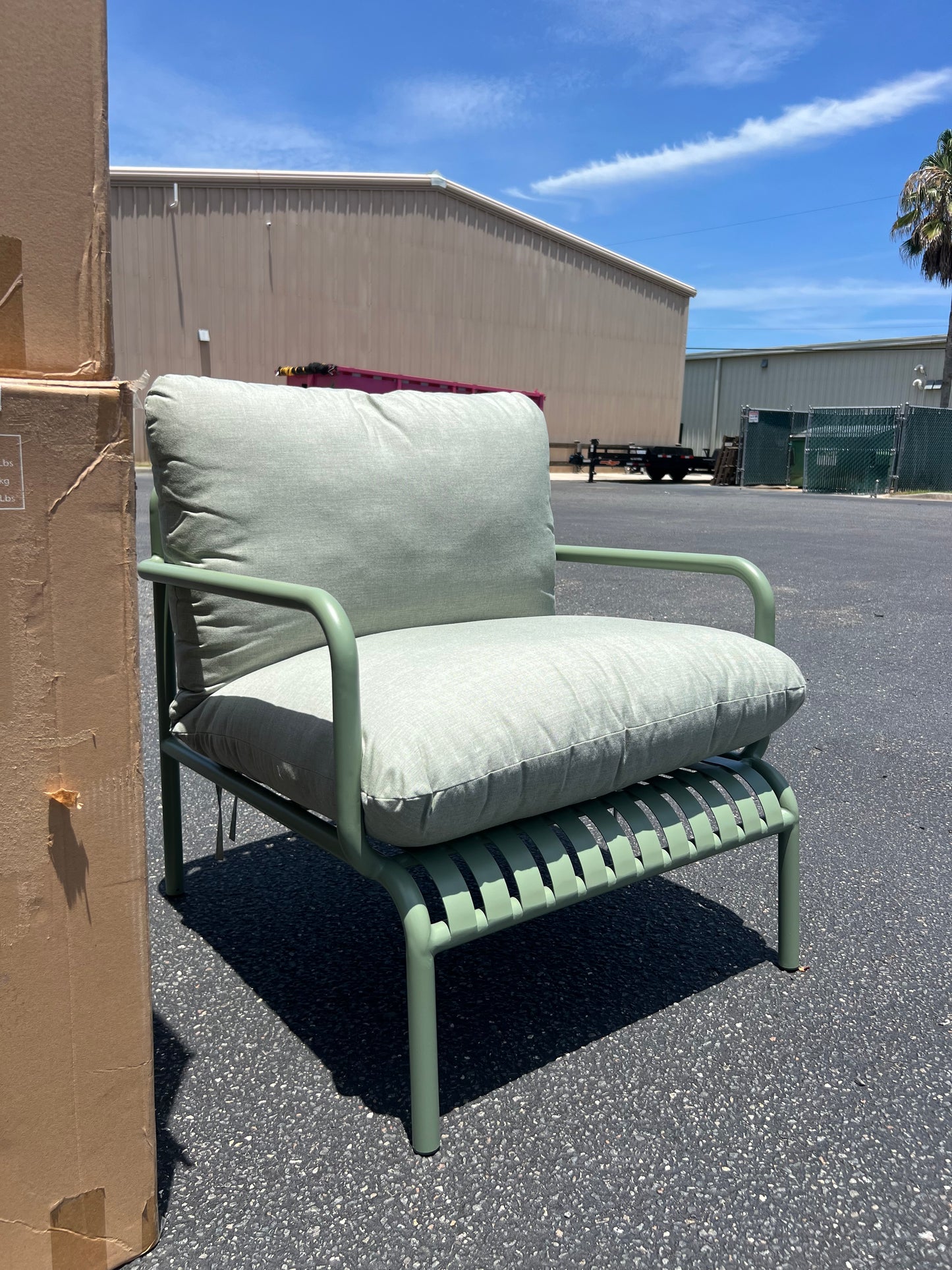 NEW Article Sarek 31.5” Outdoor Lounge Chair Set