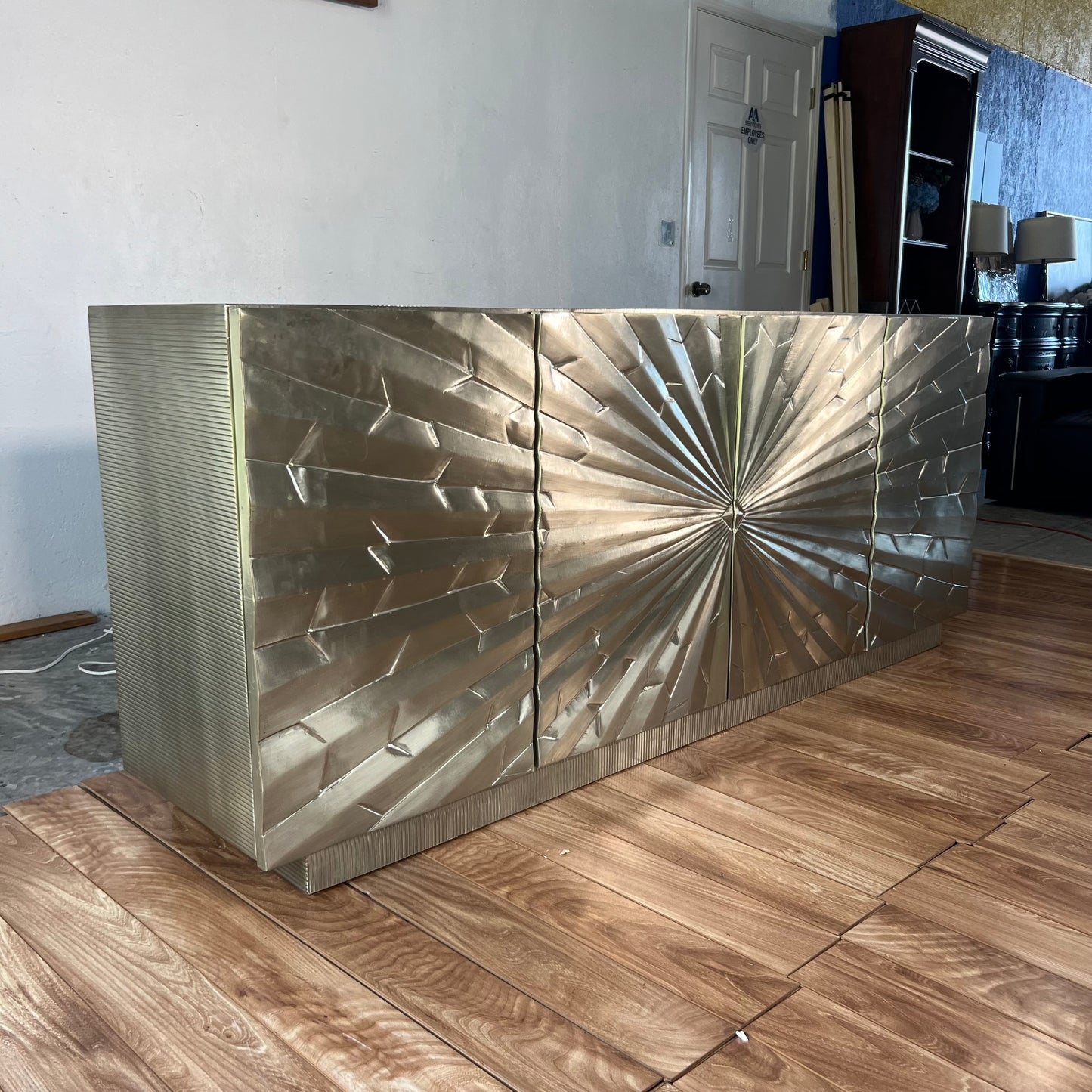 NEW Hooker Furniture 78” Big Bang Entertainment Console
