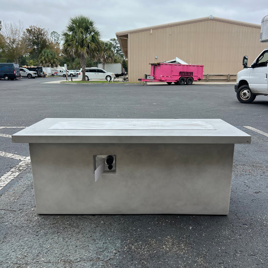 NEW Concrete Propane Firepit Table