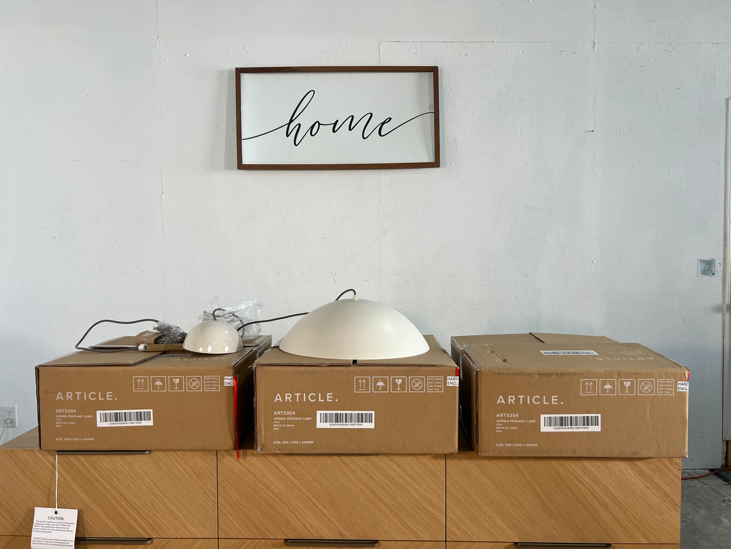 NEW Article Gemma Pendant Light Fixtures