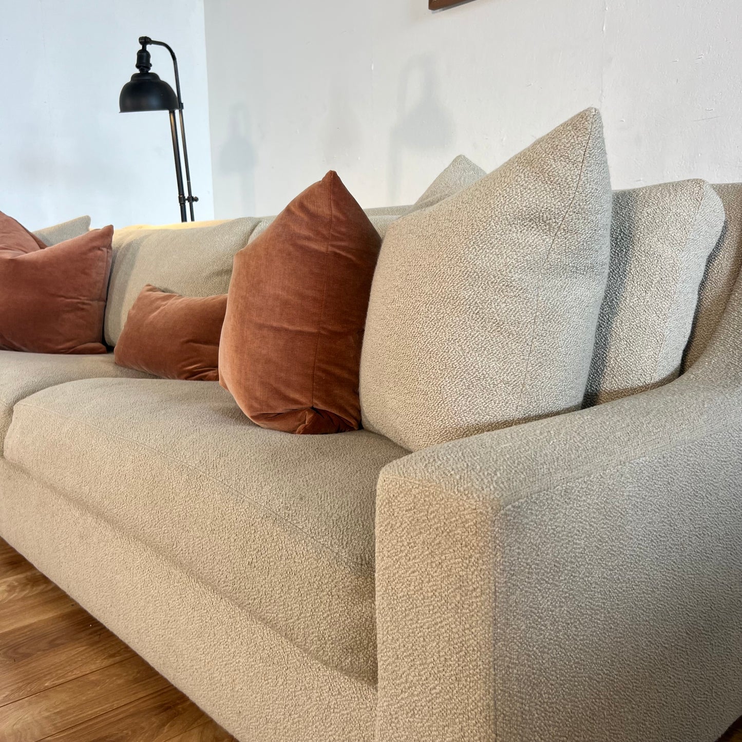 Restoration Hardware Modena Track Arm Sofa