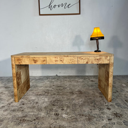 NEW Four Hands Mullins Burlwood Desk
