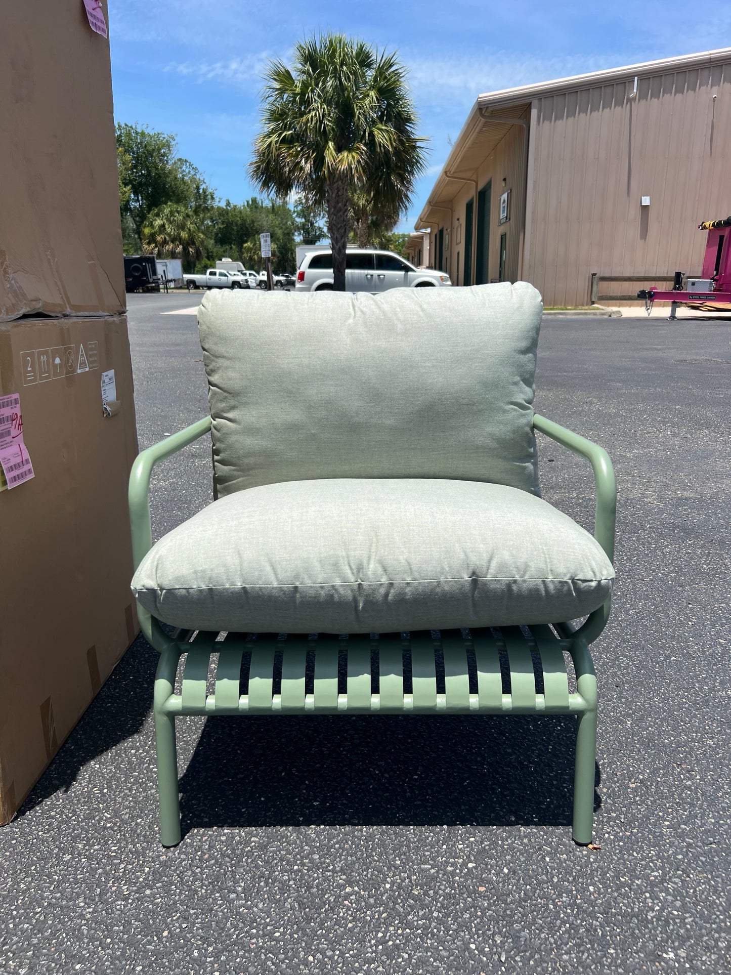 NEW Article Sarek 31.5” Outdoor Lounge Chair Set